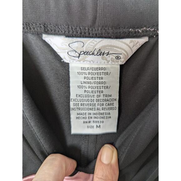 Speechless Black Midi Dress Pink bow Sheer lined Semi formal HOCO Coquette girl - Picture 4 of 7